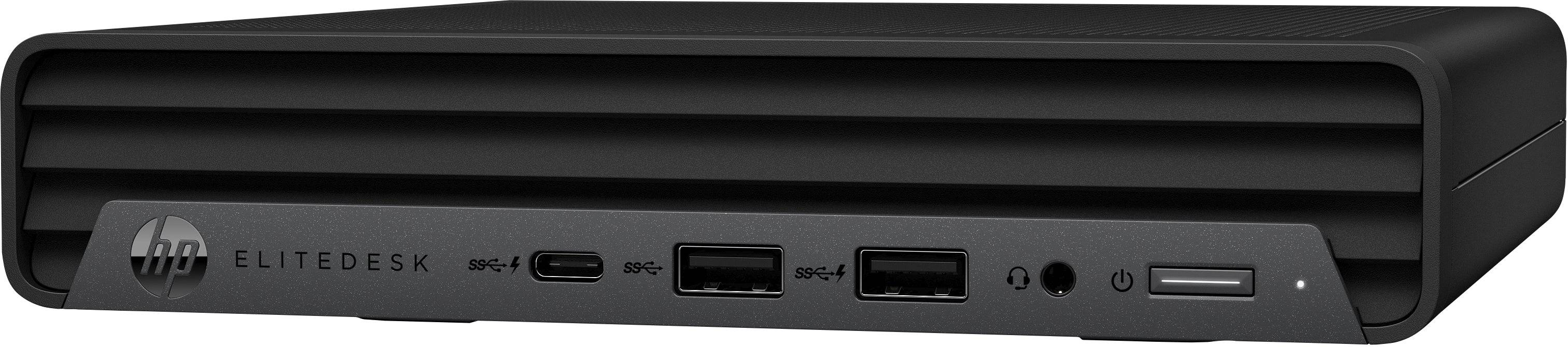Mini PC HP EliteDesk 800 G6 con porte frontali USB e jack audio, perfetto per configurazioni salvaspazio e prestazioni professionali. Mini PC HP EliteDesk 800 G6 con porte frontali USB e jack audio, perfetto per configurazioni salvaspazio e prestazioni professionali.